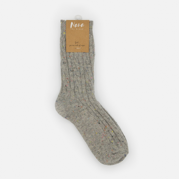 AMSTERDAM - CHAUSSETTES, GRISES
