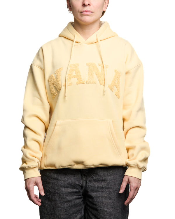 SHANIE - CHANDAIL A CAPUCHON, JAUNE