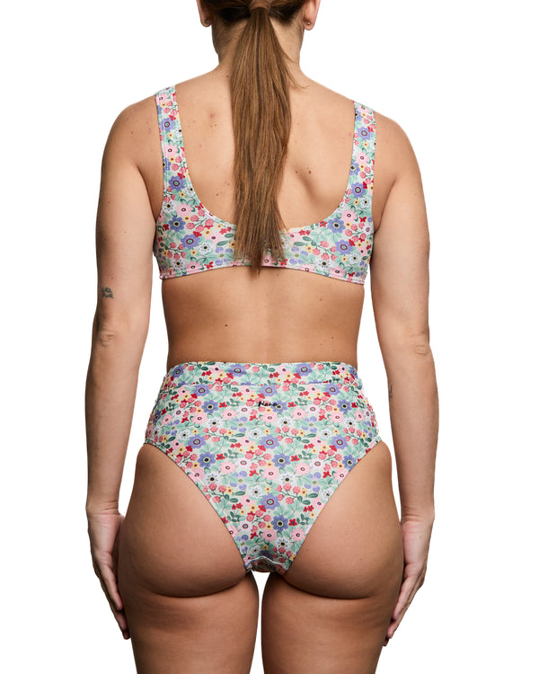 GENEVIEVE - HAUT DE BIKINI, FLEURS PASTELS