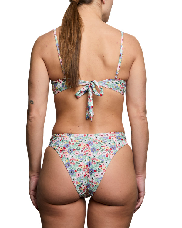 GEORGETTE - BAS DE BIKINI, FLEURS PASTEL