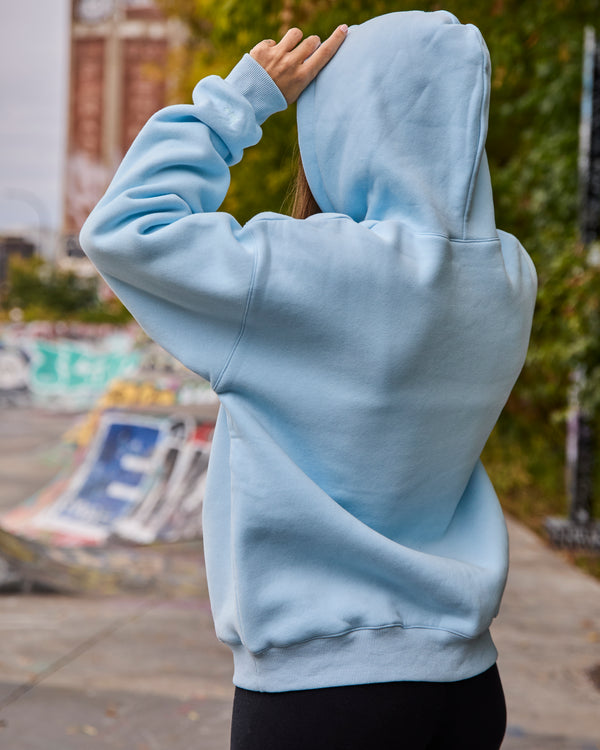 SHANIE - CHANDAIL A CAPUCHON, BLEU