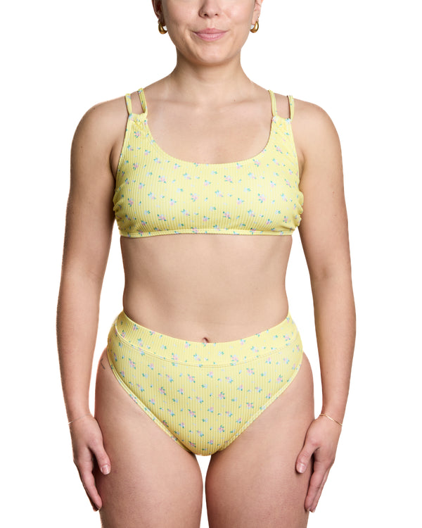FLORENCE - HAUT DE BIKINI, FLEURS ENSOLEILLEES