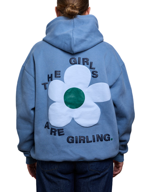 SHANIE - HOODIE, BLUE-GREY