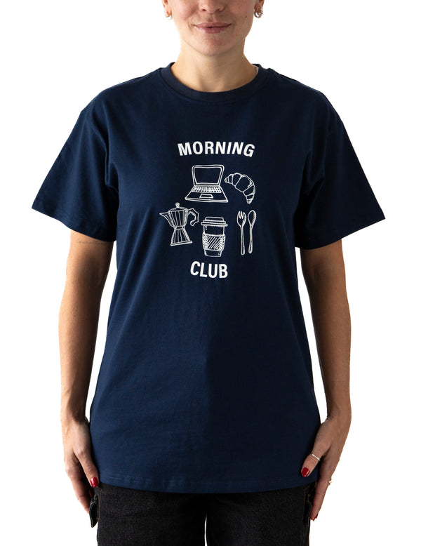 TATIANA - T-SHIRT, NAVY BLUE