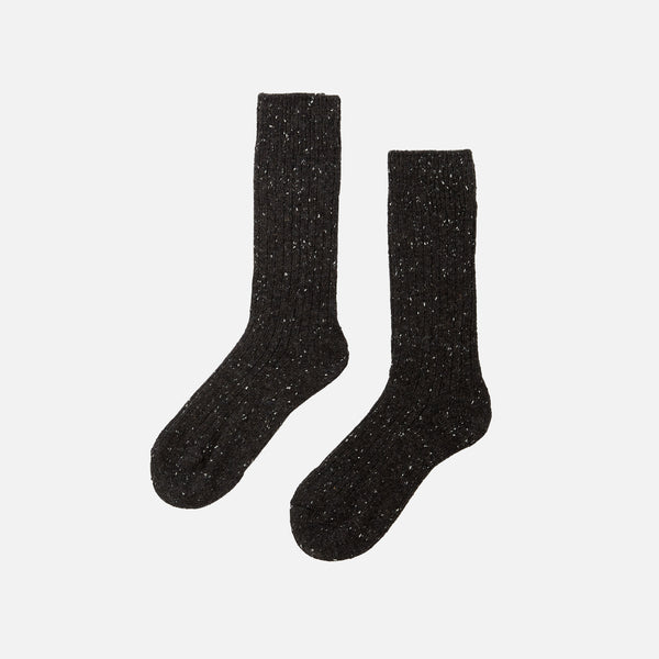 Black Cozy socks / Chaussettes ultra-confort noires