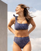 Geneviève Bikini bottom ditsy blue