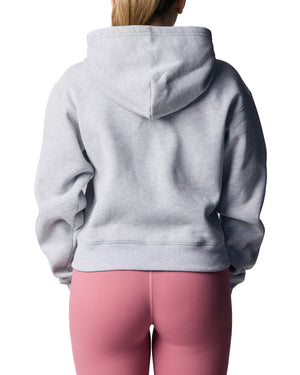 EVE - CHANDAIL A CAPUCHON, MELANGE DE GRIS