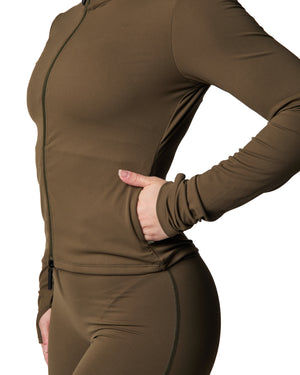 MAYA - VESTE SPORT, KHAKI