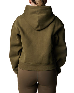 EVE - CHANDAIL A CAPUCHON, KHAKI