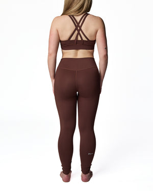 AUTUMN - LEGGING, BRUN