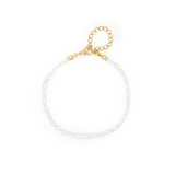 Pearl bracelet gold plated