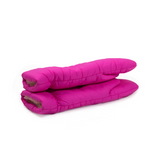 Super pink quilted mittens / Mitaines matelassées super rose