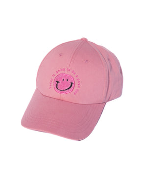 Casquette de baseball framboise