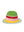 MULTICOLOR 100% PAPER STRAW BUCKET HAT