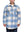 ANNABELLE - OVERSHIRT, BLUE AND BEIGE PLAID