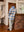 ANNABELLE - OVERSHIRT, BLUE AND BEIGE PLAID