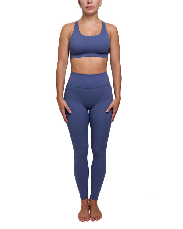 MYRIAM - SPORTS BRA, DENIM BLUE