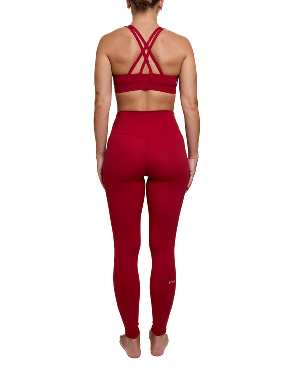 AUTUMN - LEGGING, ROUGE