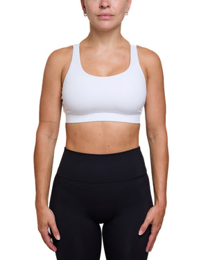 MYRIAM - SPORTS BRA, WHITE