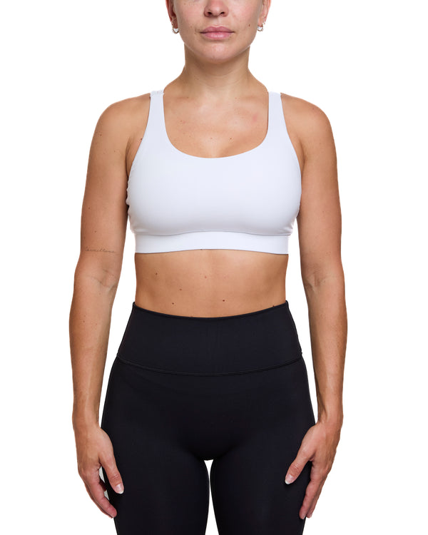 MYRIAM - SPORTS BRA, WHITE