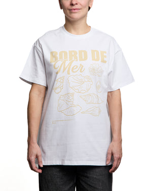 TATIANA - T-SHIRT, WHITE SEASIDE