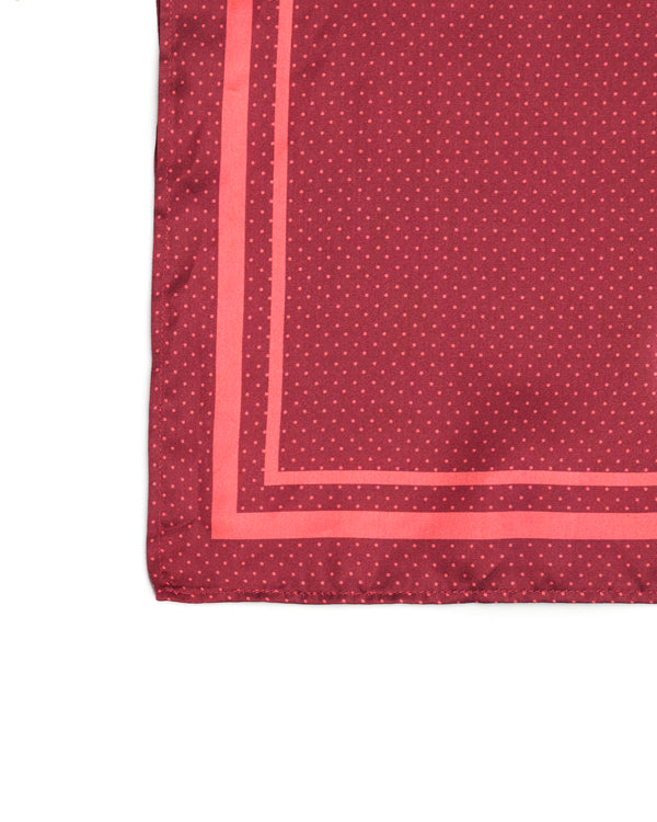 BETTY - FOULARD, BOURGOGNE A POIS