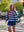 MELINA - SWEATER, BLUE LINES AND BURGUNDIES