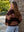 MELINA - SWEATER, BROWN STRIPES