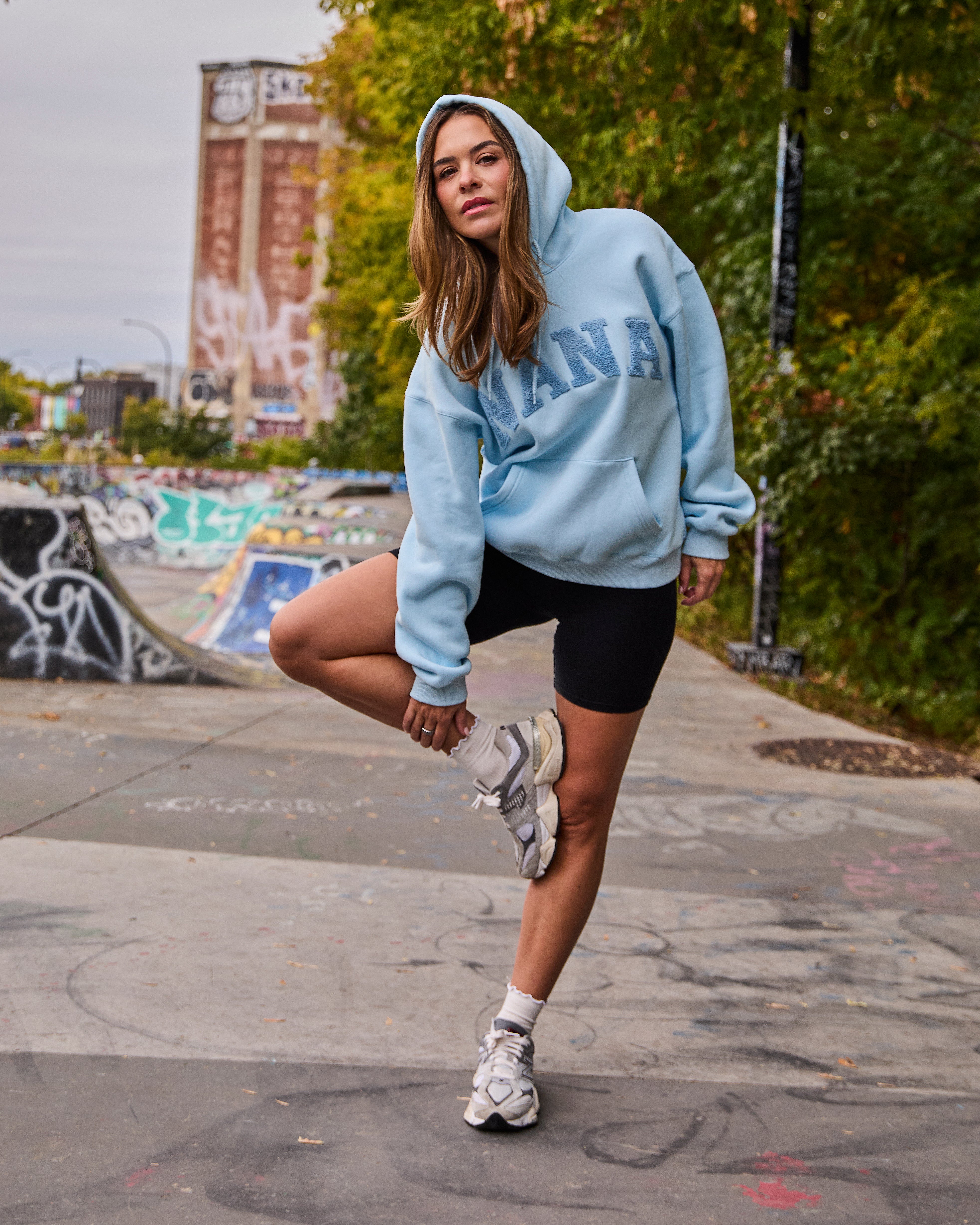 SHANIE - HOODY, BLUE – Boutique Nana