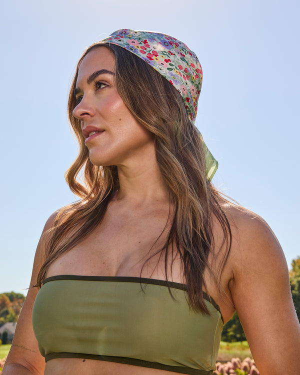 REGINA - HAUT DE BIKINI, VERT KHAKI