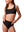 GENEVIEVE - BIKINI BOTTOM, BLACK RIBBED