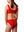 GENEVIEVE - HAUT DE BIKINI, ROUGE TEXTURE