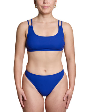 FLORENCE - BAS DE BIKINI, BLEU ROYAL COTELE