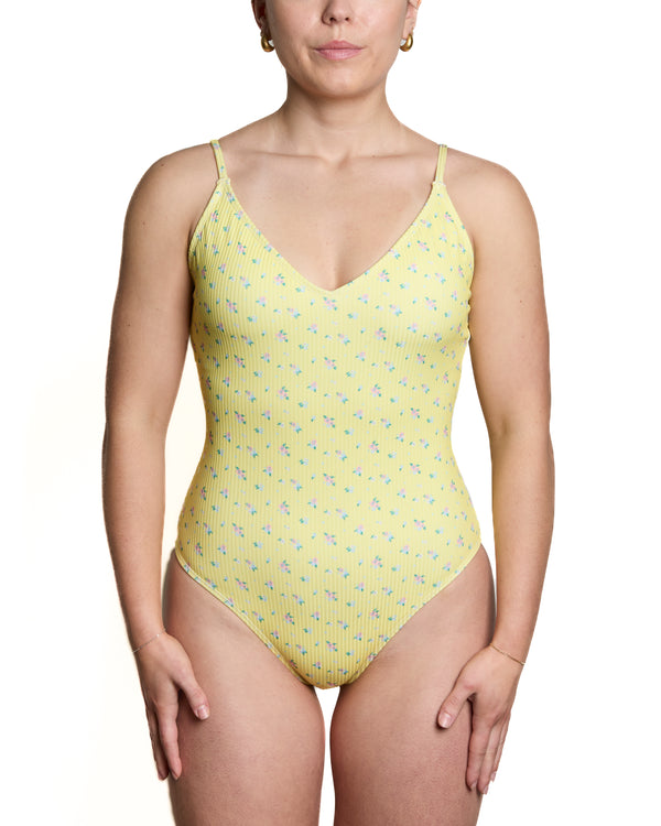 ANNE - MAILLOT UNE-PIECE, FLEURS ENSOLEILLEES