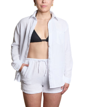 SAMIE - SHORT, BLANC