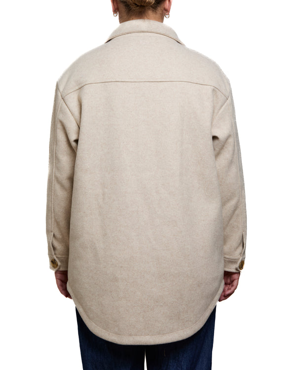 ANNABELLE - OVERSHIRT, BEIGE