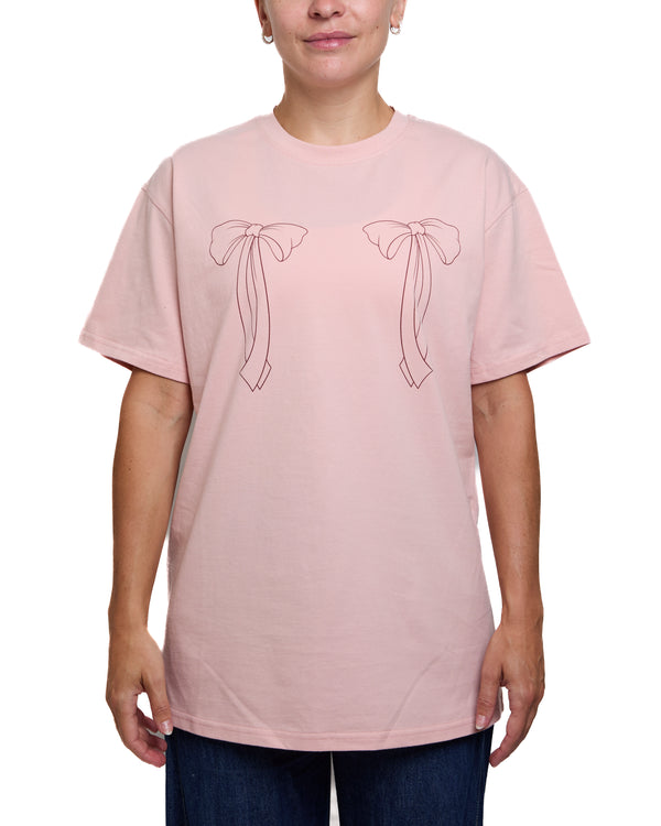 TATIANA - T-SHIRT, ROSE PASTEL