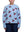 EVELYN - CHANDAIL, CERISES ROUGES SUR BLEU
