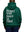 SHANIE - CHANDAIL A CAPUCHON, VERT EMERAUDE
