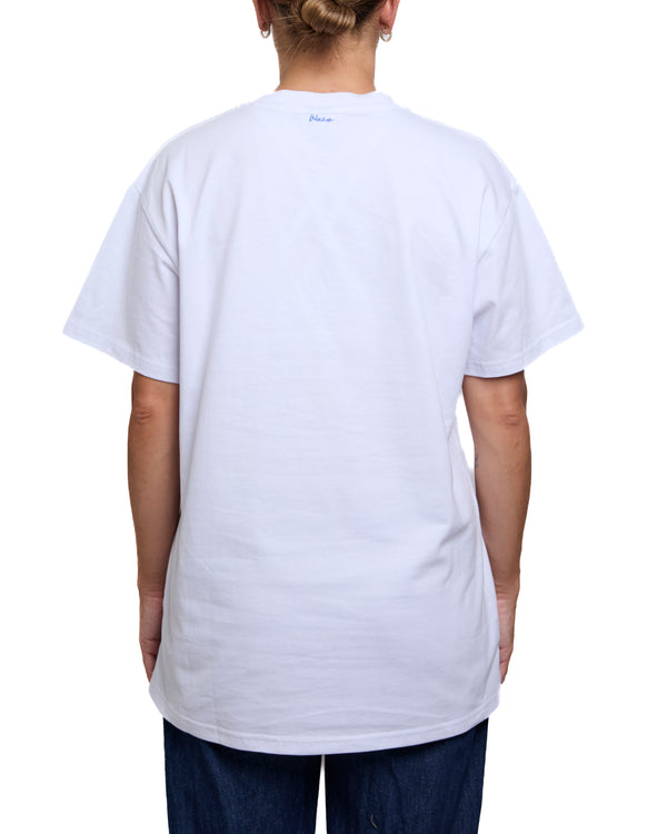 TATIANA - T-SHIRT, FOOD ART BLANC