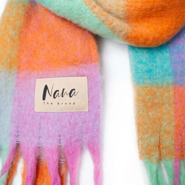 GENEVE - SCARF, MULTI PASTEL