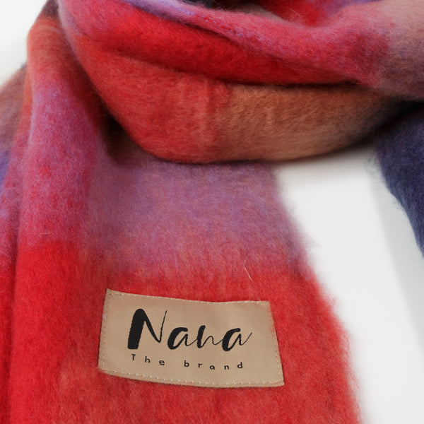 GENEVE - SCARF, LILAC MULTI