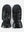 LUGANO - MITTENS, BLACK