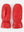 LUGANO - MITTENS, RED