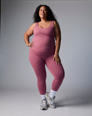 AUTUMN - LEGGING, VIEUX ROSE
