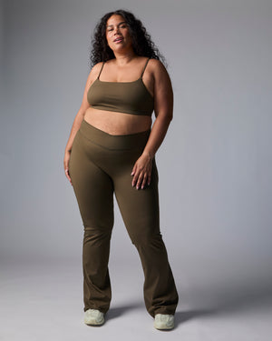 BELLA - LEGGING, KHAKI