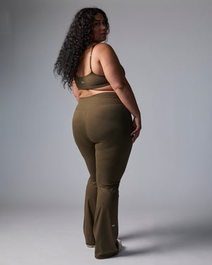 BELLA - LEGGING, KHAKI