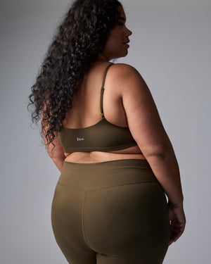 GRACIE – SOUTIEN-GORGE DE SPORT, KHAKI