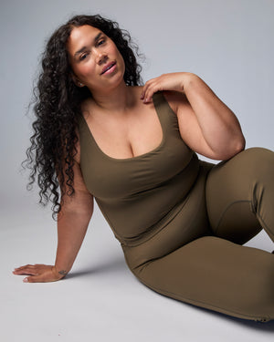 CAMEY - CAMISOLE, KHAKI