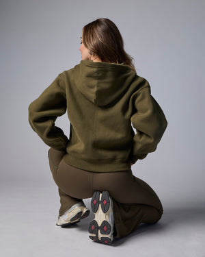 EVE - CHANDAIL A CAPUCHON, KHAKI